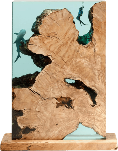 epoxy resin tray casting mold made from reusable HDPE